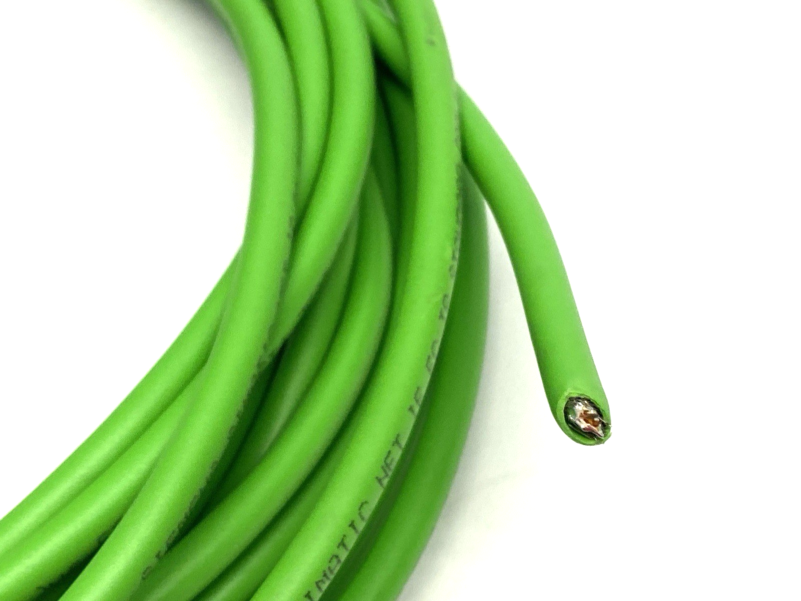 Siemens AXV18402AH10 Industrial Ethernet FC TP Trailing Cable CUT TO 30' - Maverick Industrial Sales