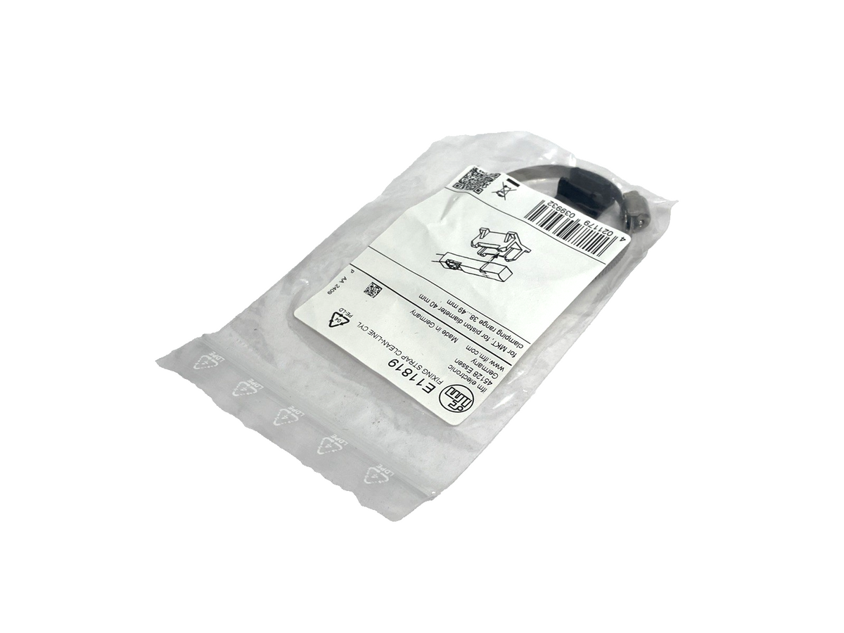 ifm E11819 Fixing Strap For Smooth Body Cylinder FIXING STRAP CLEAN-LINE CYL 2PK - Maverick Industrial Sales