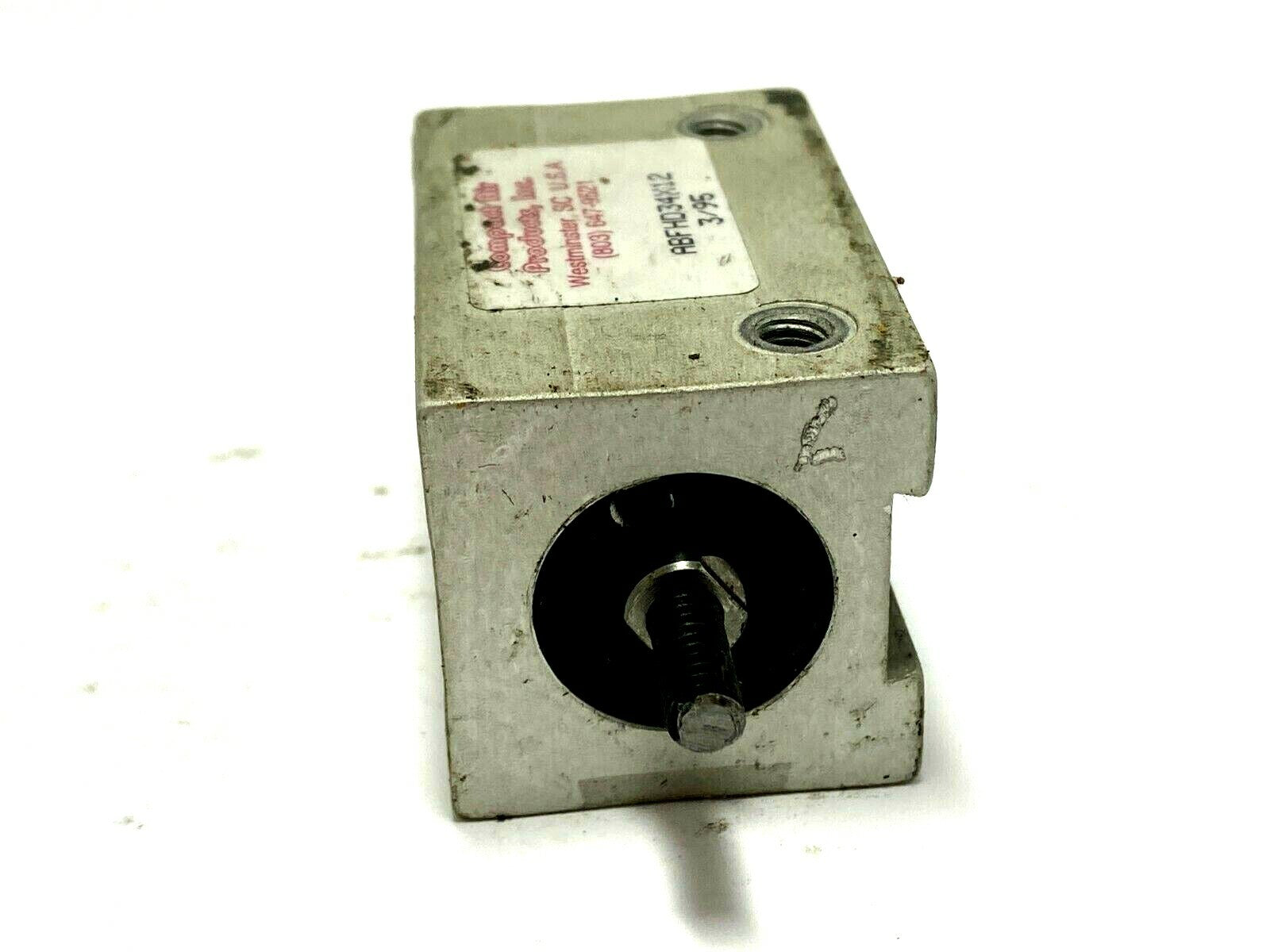Compact ABFHD34X12 Cylinder 3/4" Bore 1/2" Stroke - Maverick Industrial Sales