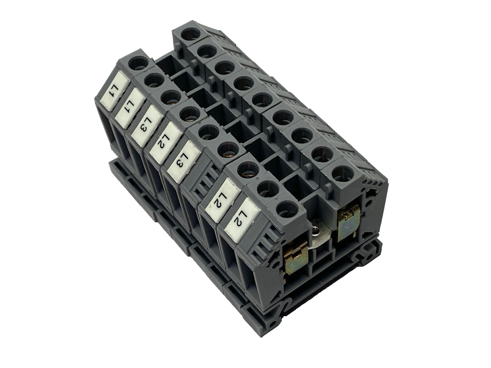 Morsettitalia Euro 10 Single Level Terminal Block 10 Square mm LOT OF 9 - Maverick Industrial Sales