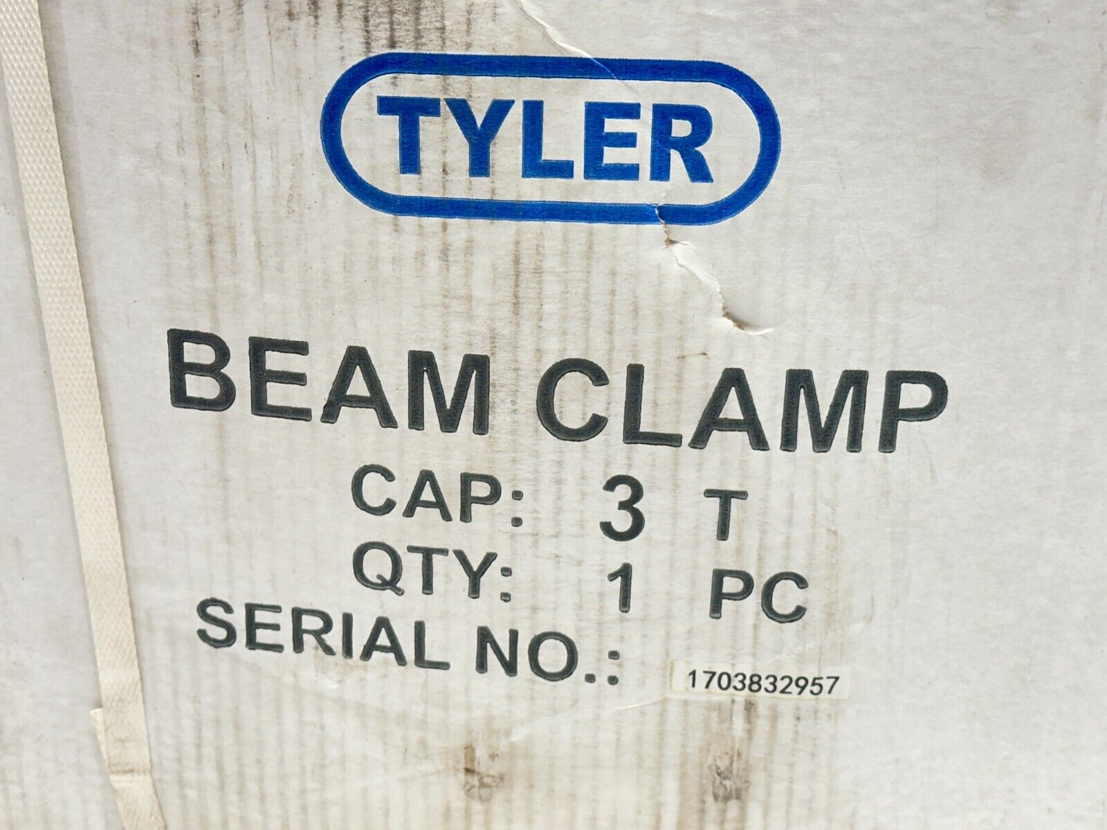 Tyler Tool 3-Ton Capacity Beam Clamp - Maverick Industrial Sales