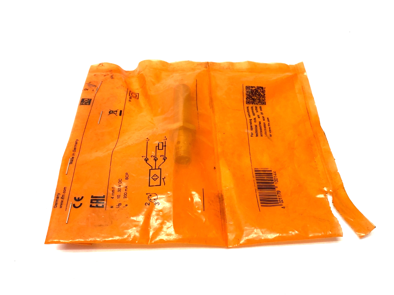 Ifm IFK3004BAPKG/US-104 Inductive Sensor Oil/Coolant Proof 4mm Range IF5957 - Maverick Industrial Sales