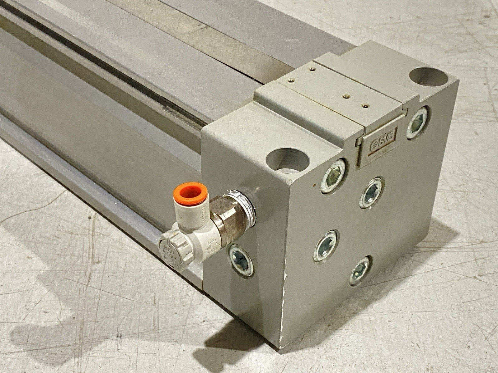 SMC MY1B63-600 Pneumatic Rodless Guided Cylinder 63mm Bore 600mm Stroke - Maverick Industrial Sales