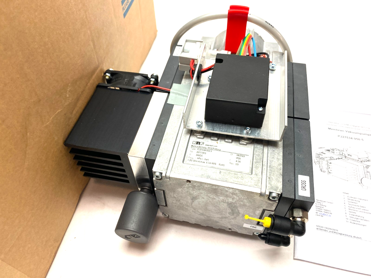 KNF Group PJ27534-950.5 Membran Vacuum Pump, Inficon 560-330 Backing Pump - Maverick Industrial Sales