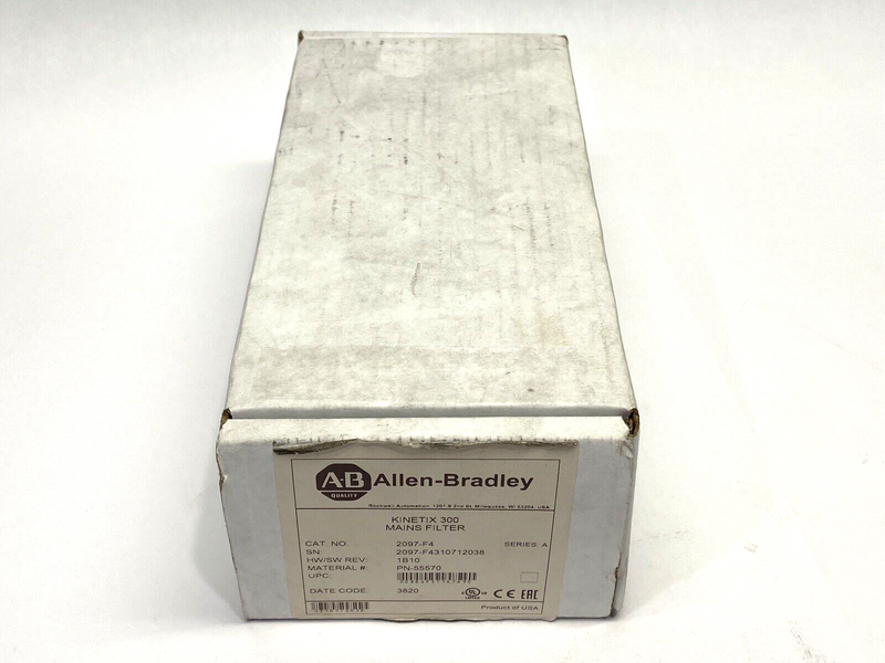 Allen Bradley 2097-F4 Kinetix 300 Mains Filter Ser. A - Maverick Industrial Sales