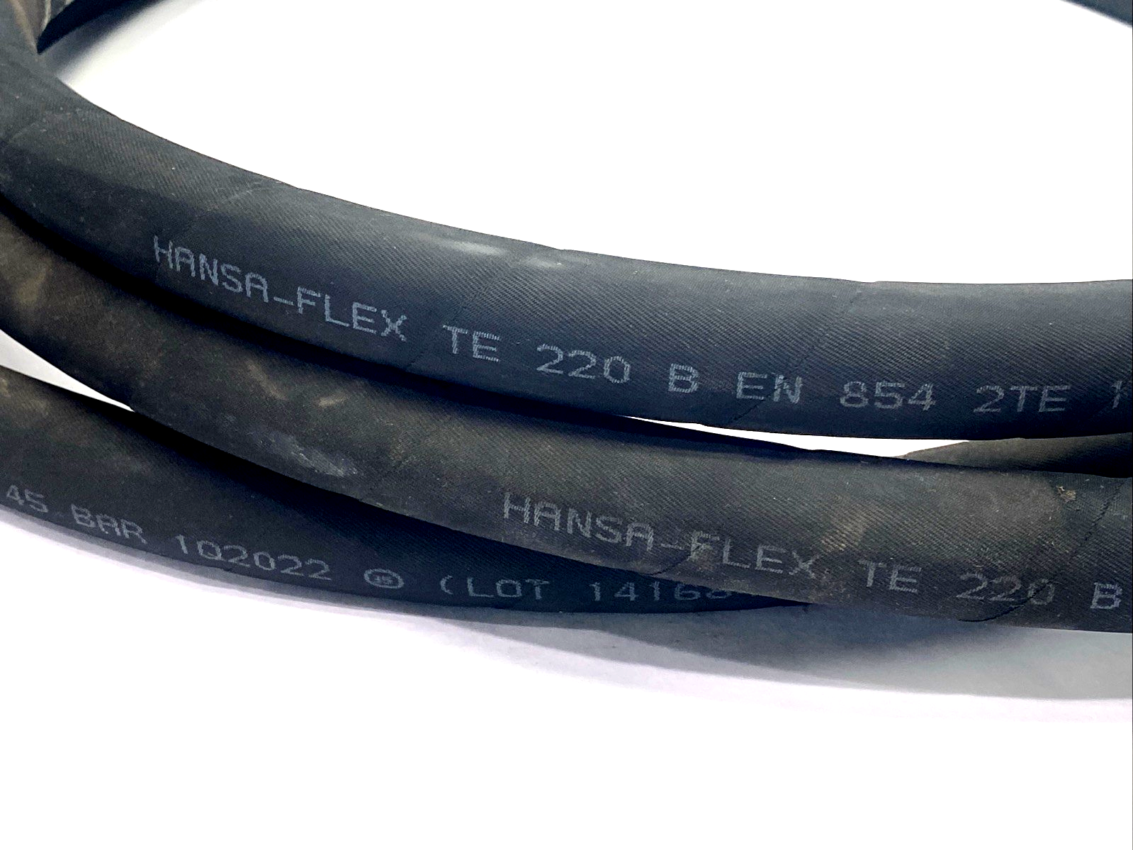 Hansa-Flex E25NN-3100 Hose TE 220 B EN 854 2TE 19WP 45Bar DIN20066-2T 10FT - Maverick Industrial Sales
