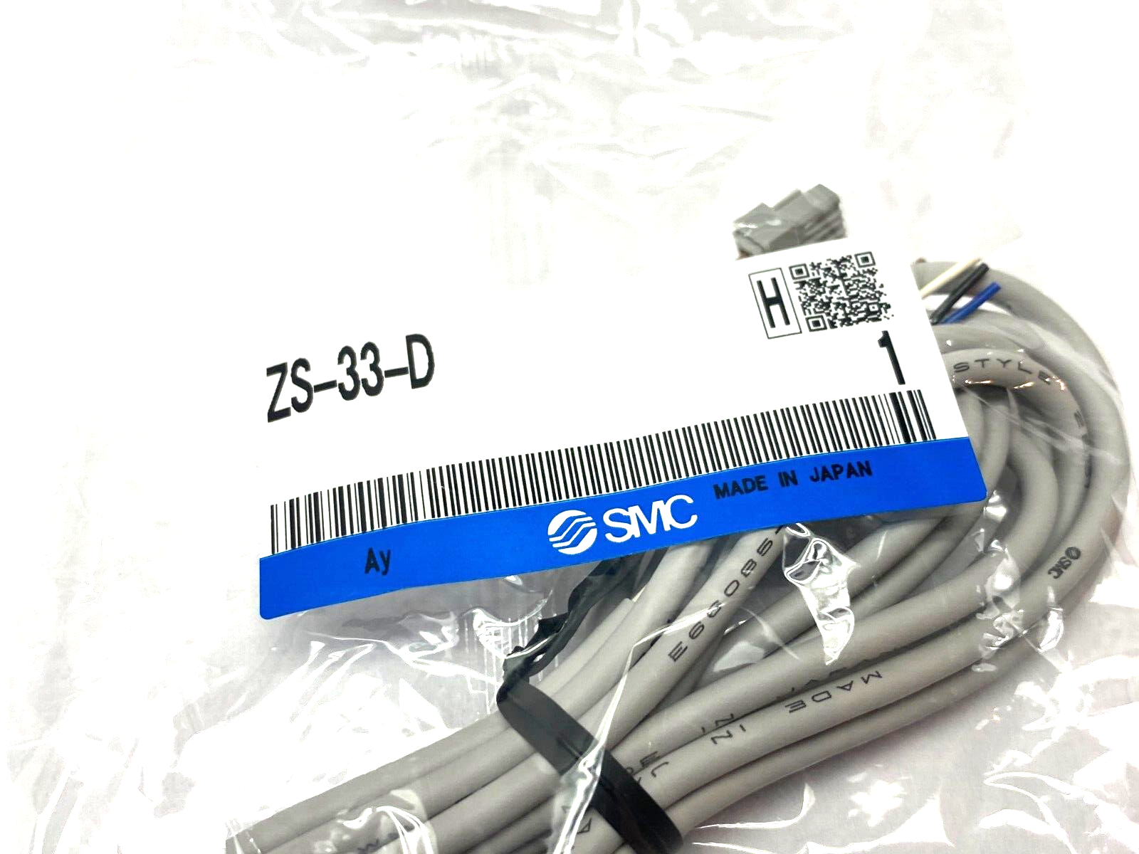SMC ZS-33-D Flow Switch Connection Cable 4-Wire 2m Length - Maverick Industrial Sales
