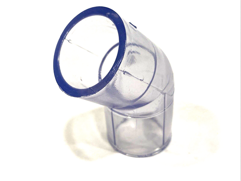 Spears 9161K74 Clear PVC Pipe Fitting, 45 Degree Elbow 3/4" Socket 417-007 RC3T3 - Maverick Industrial Sales