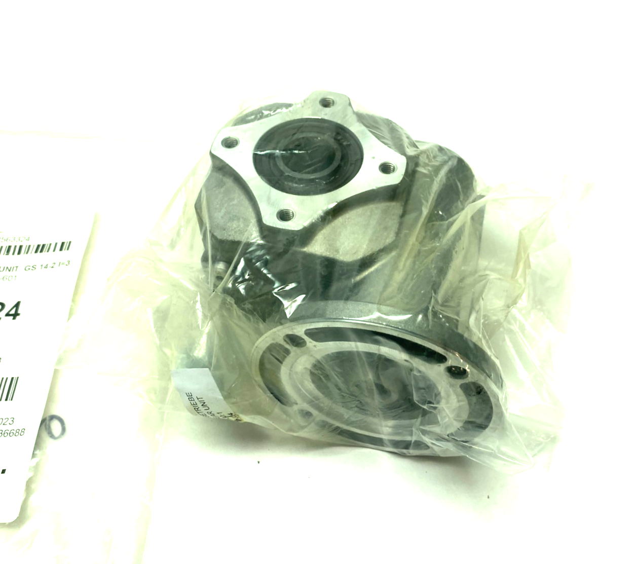 Bosch Rexroth 3842563324 Slip-On Gear Unit 30:1 GS 14-2 - Maverick Industrial Sales