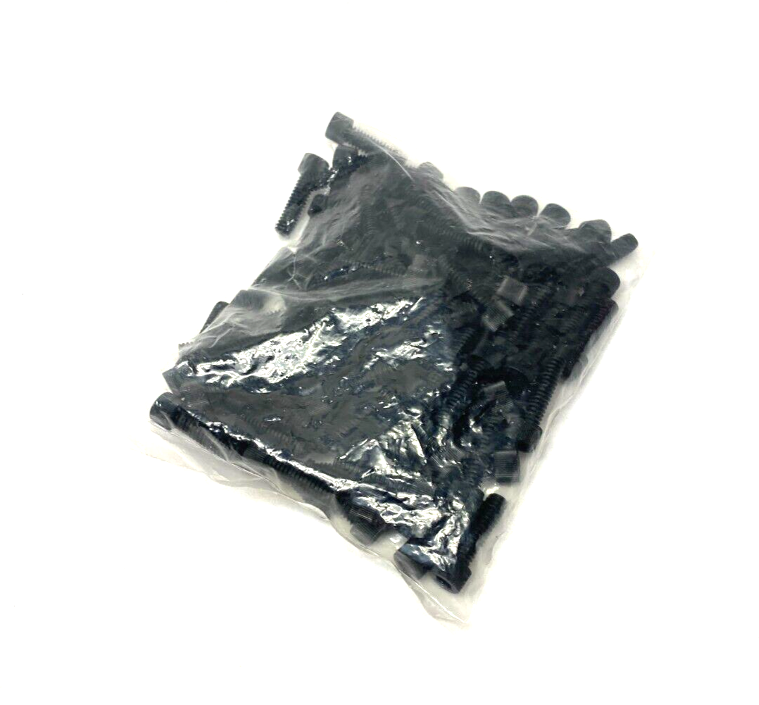 Essentra 3425200087B Nylon Hex Socket Cap Screw Black 1/4-20 x 7/8 PKG OF 100 - Maverick Industrial Sales