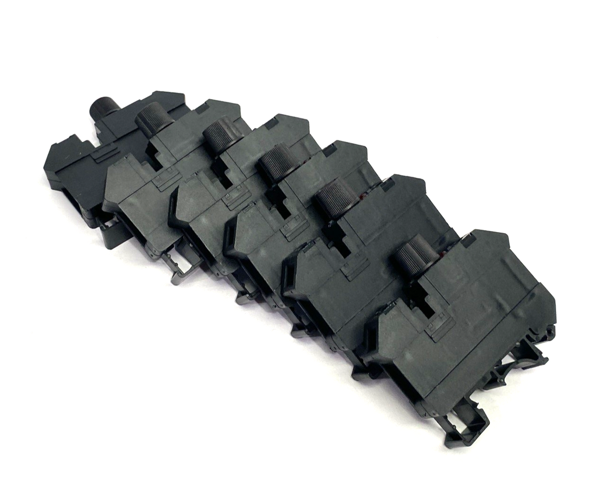 Phoenix Contact UK 10-DREHSILED 24 (6,3x32) Fuse Terminal Block 3005646 LOT OF 6 - Maverick Industrial Sales