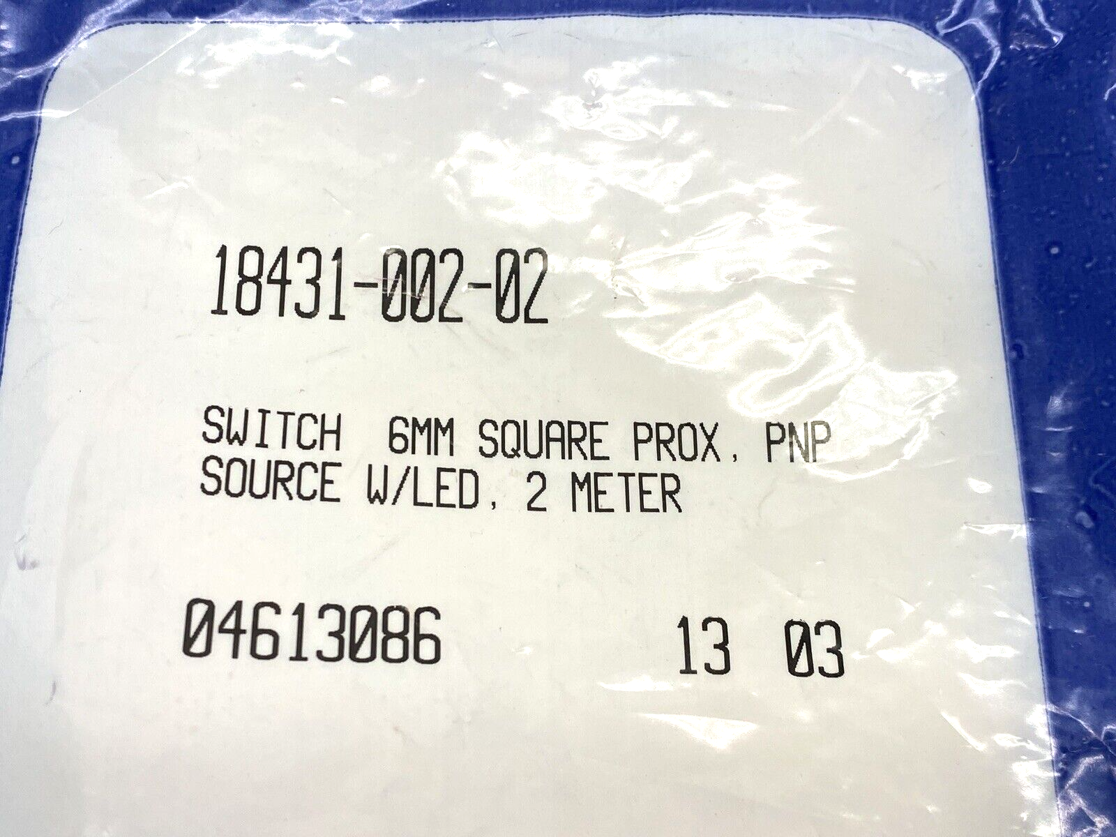 PHD 18431-002-02 Proximity Switch 6mm w/ LED 2m - Maverick Industrial Sales