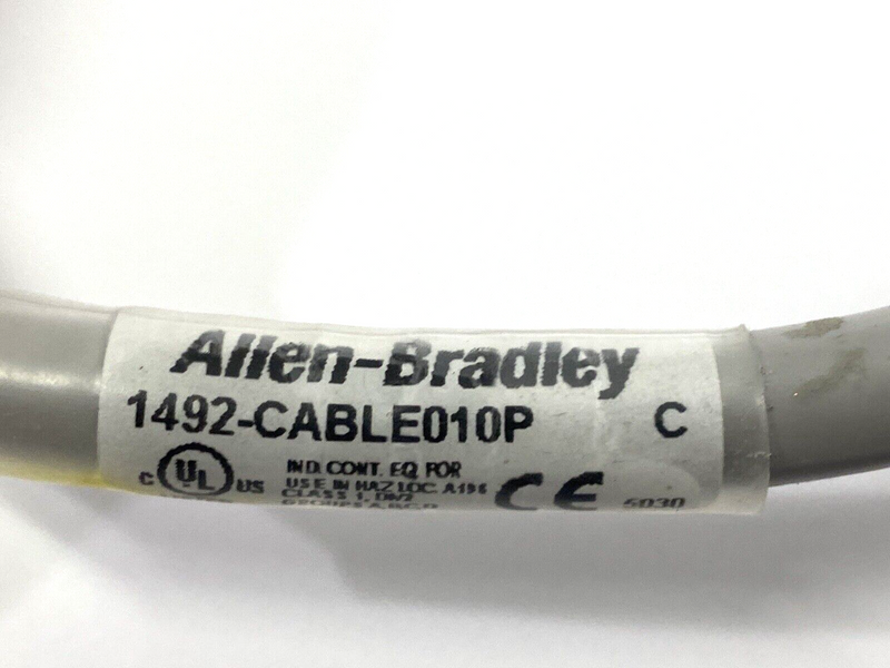 Allen Bradley 1492-CABLE10P Digital I/O Module Cable CUT TO 2' - Maverick Industrial Sales