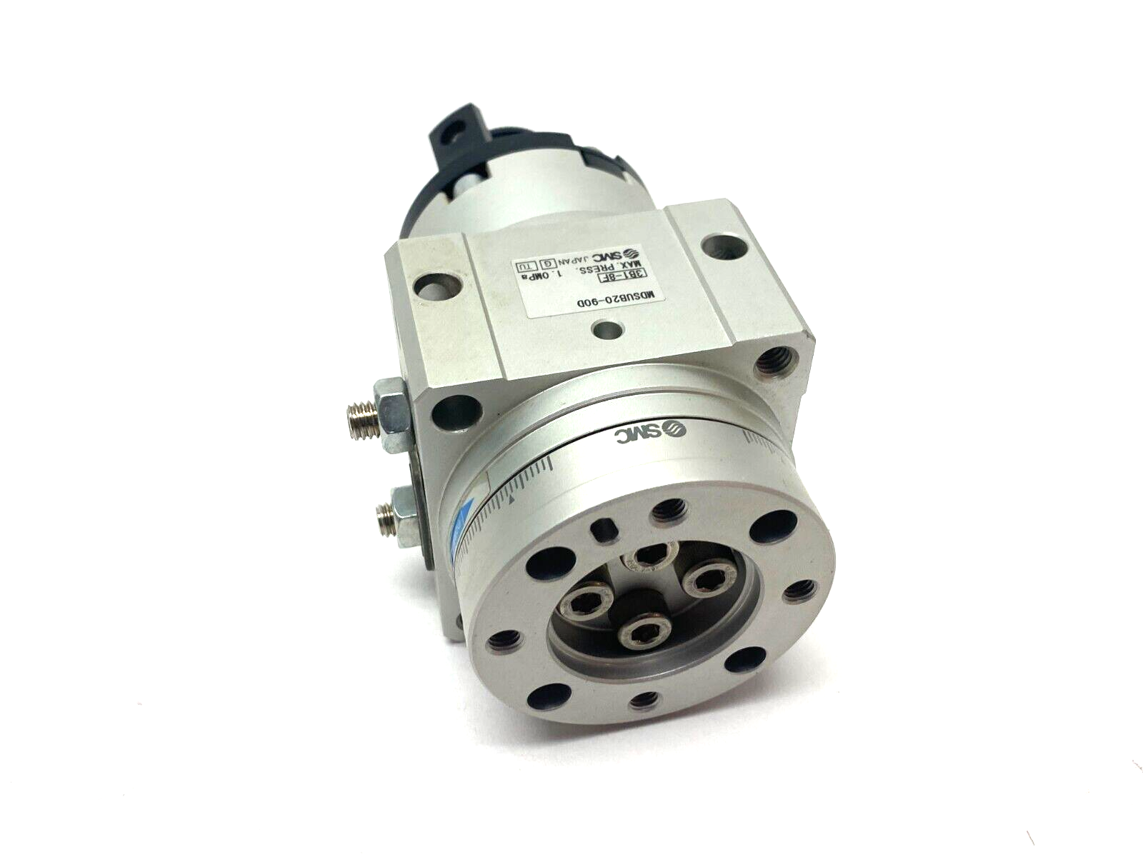 SMC MDSUB20-90D Double Vane Rotary Table Cylinder 90-Degree Size 20 - Maverick Industrial Sales