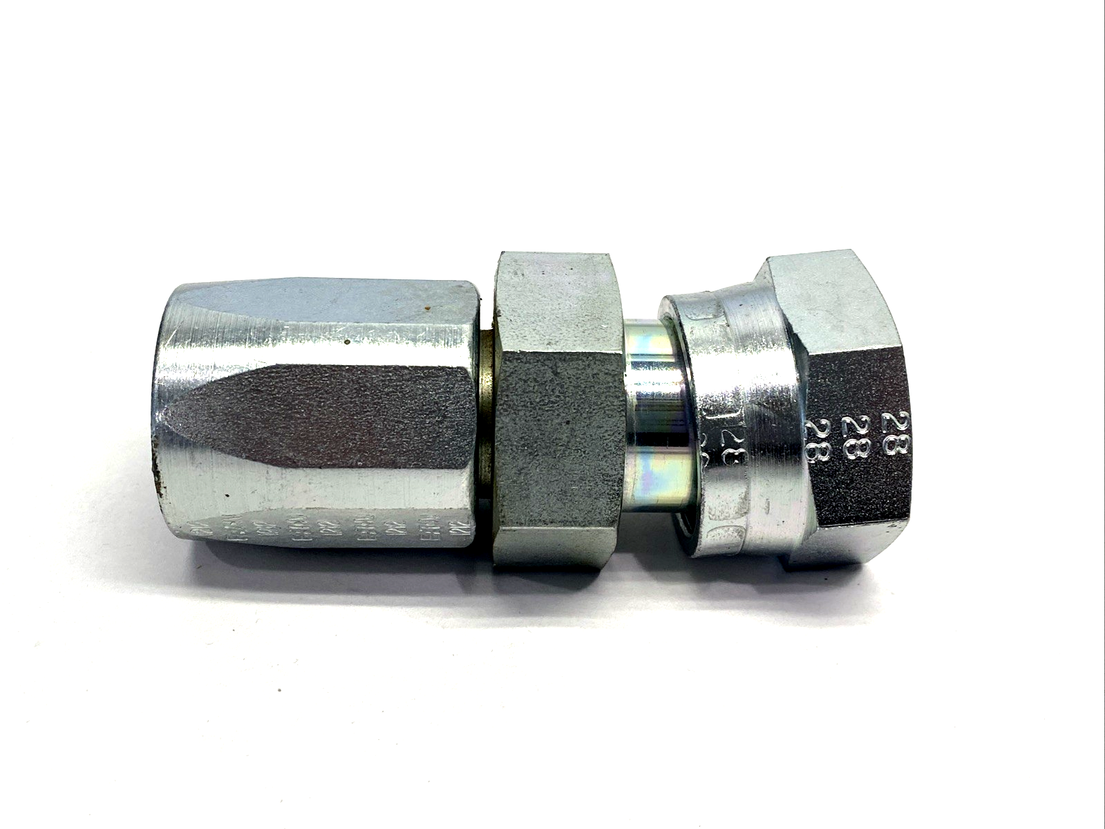 FJ9706-1616S | Aeroquip Reusable Fitting 1" O-Ring Face Seal Swivel x 1" Hose End - New Other - Maverick Industrial Sales