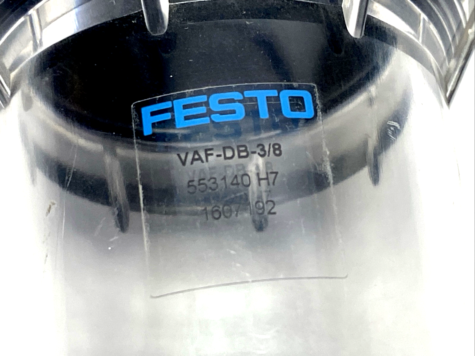 Festo VAF-DB-3/8 Vacuum Filter G 3/8" 553140 NO ELEMENT - Maverick Industrial Sales