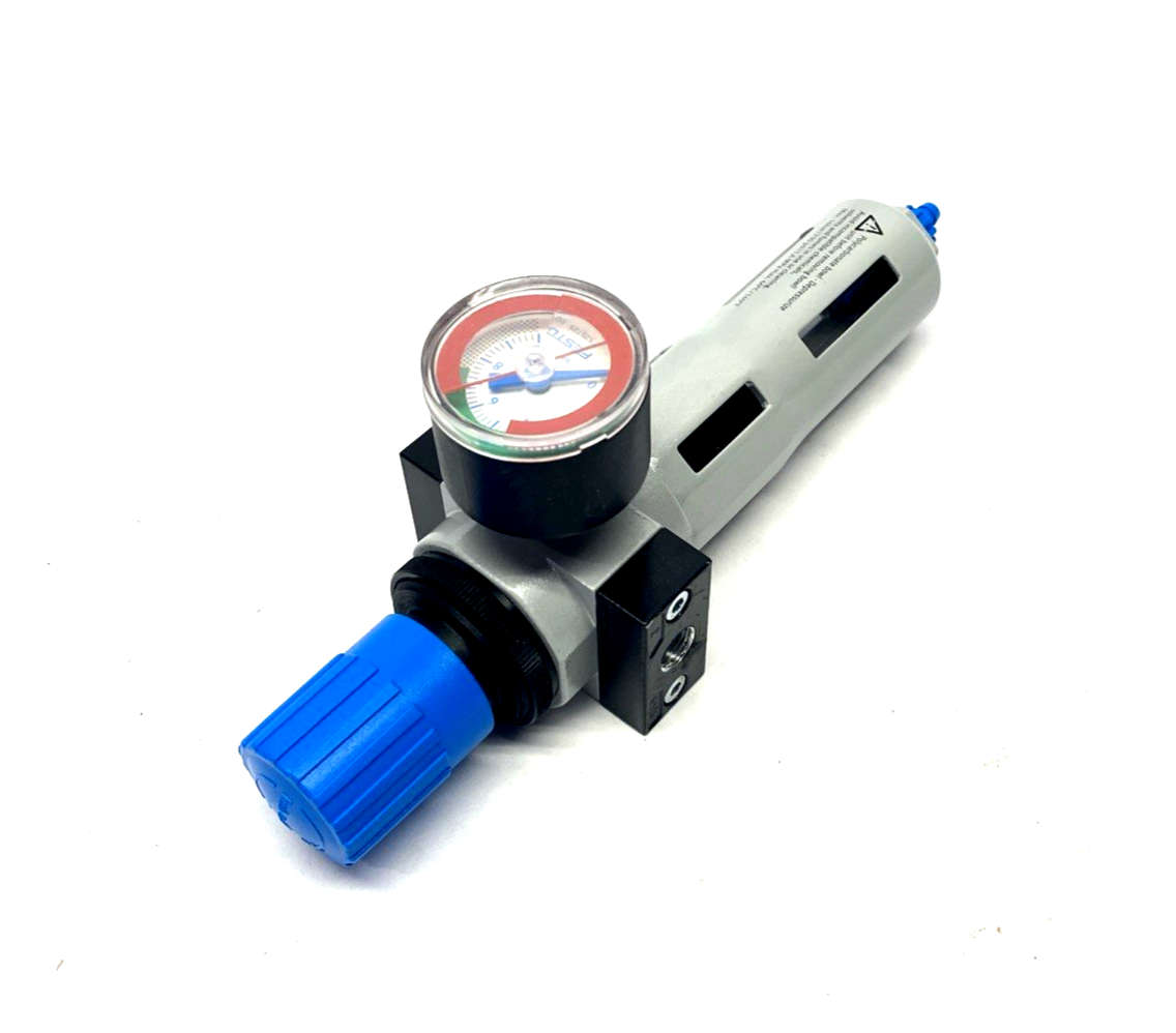 LFR-D-MINI | Festo Pneumatic Filter Regulator Valve G 1/8" 546432 - Used - Maverick Industrial Sales
