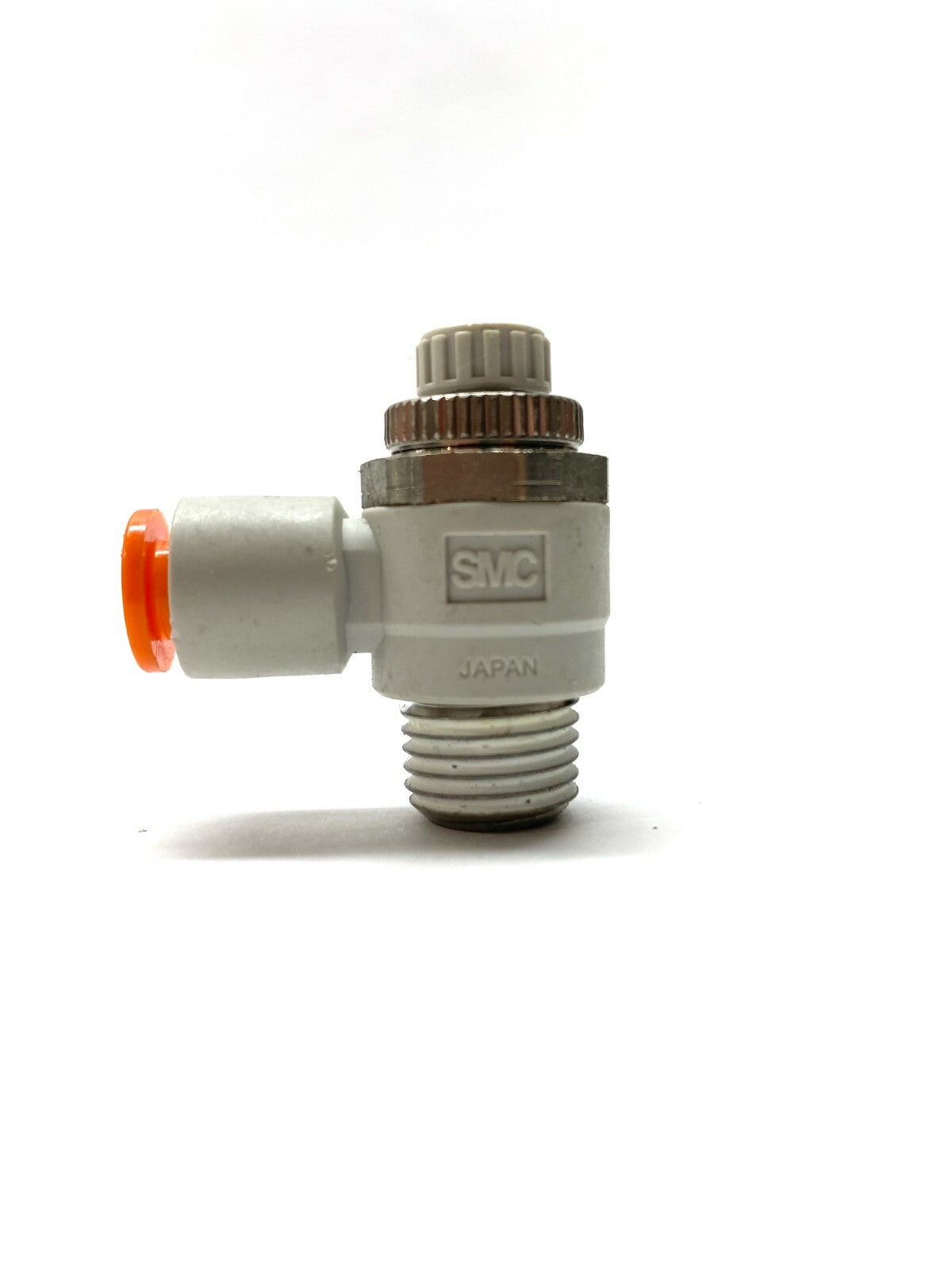 SMC AS2201F-N02-07-J Flow Controller 1/4" One Touch 1/4" Port Size - Maverick Industrial Sales