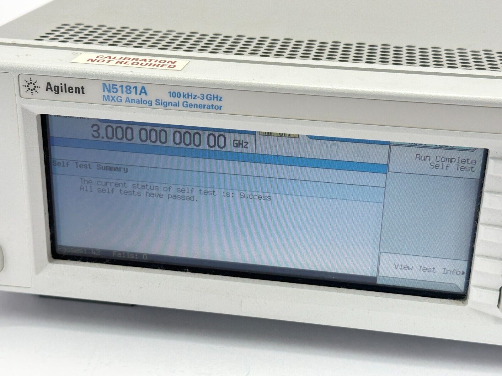 Agilent N5181A MXG Analog Signal Generator 100kHz-3GHz MY48180029 Option 503 UNT - Maverick Industrial Sales