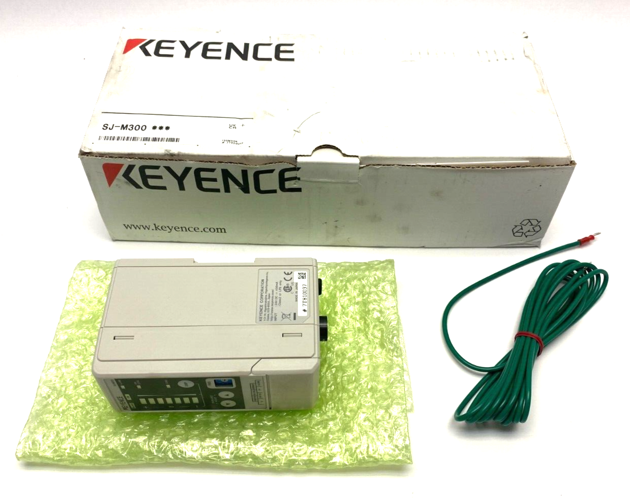 Keyence SJ-M301 High-Performance Micro-Static Eliminator Controller - Maverick Industrial Sales
