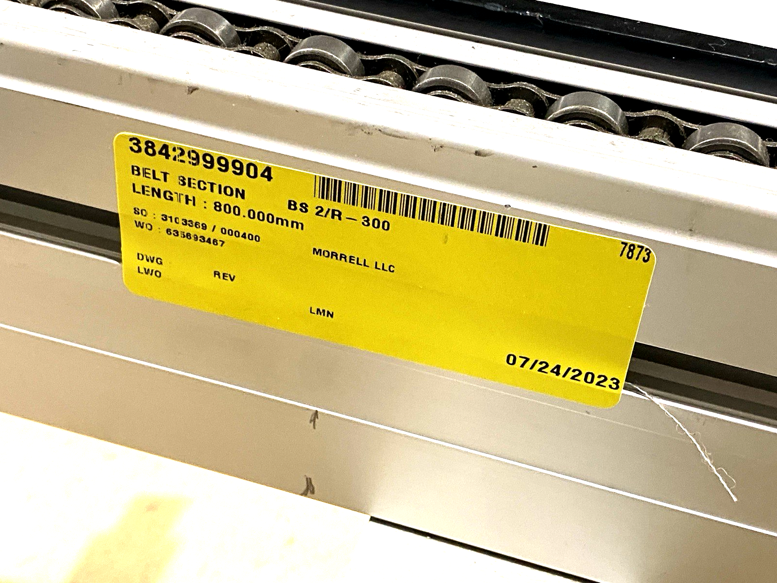 Bosch Rexroth 3842999904 Belt Section BS 2/R-300 - Maverick Industrial Sales