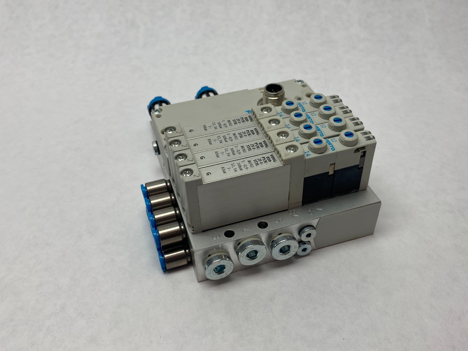 Festo VTUG-10-VRLK-B1T-G18L-UL-Q6S-4G Valve Manifold Terminal 573606 - Maverick Industrial Sales
