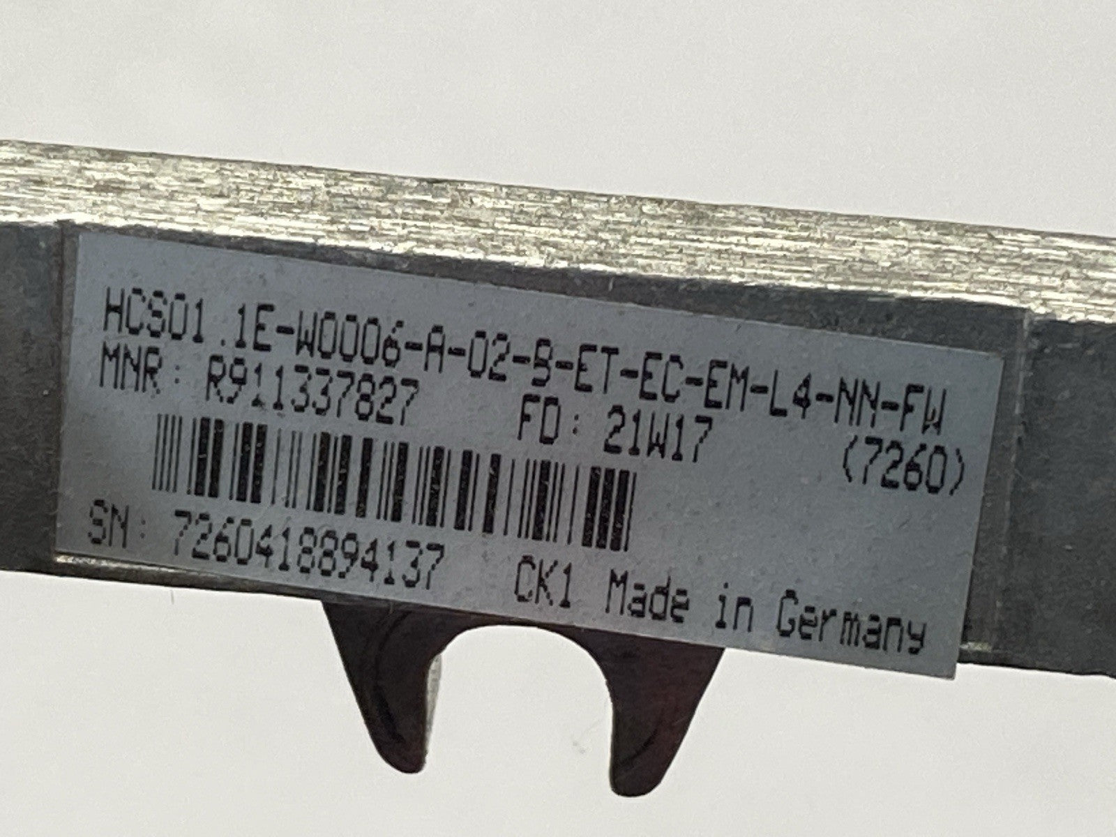 Bosch Rexroth R911337827 Comp. Converter HCS01.1E-W0006-A-02-B-ET-EC-EM-L4-NN-FW - Maverick Industrial Sales