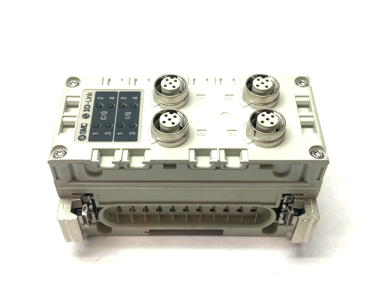 SMC EX600-LAB1 IO-Link Serial Transmission Master Unit, Port Class A - Maverick Industrial Sales