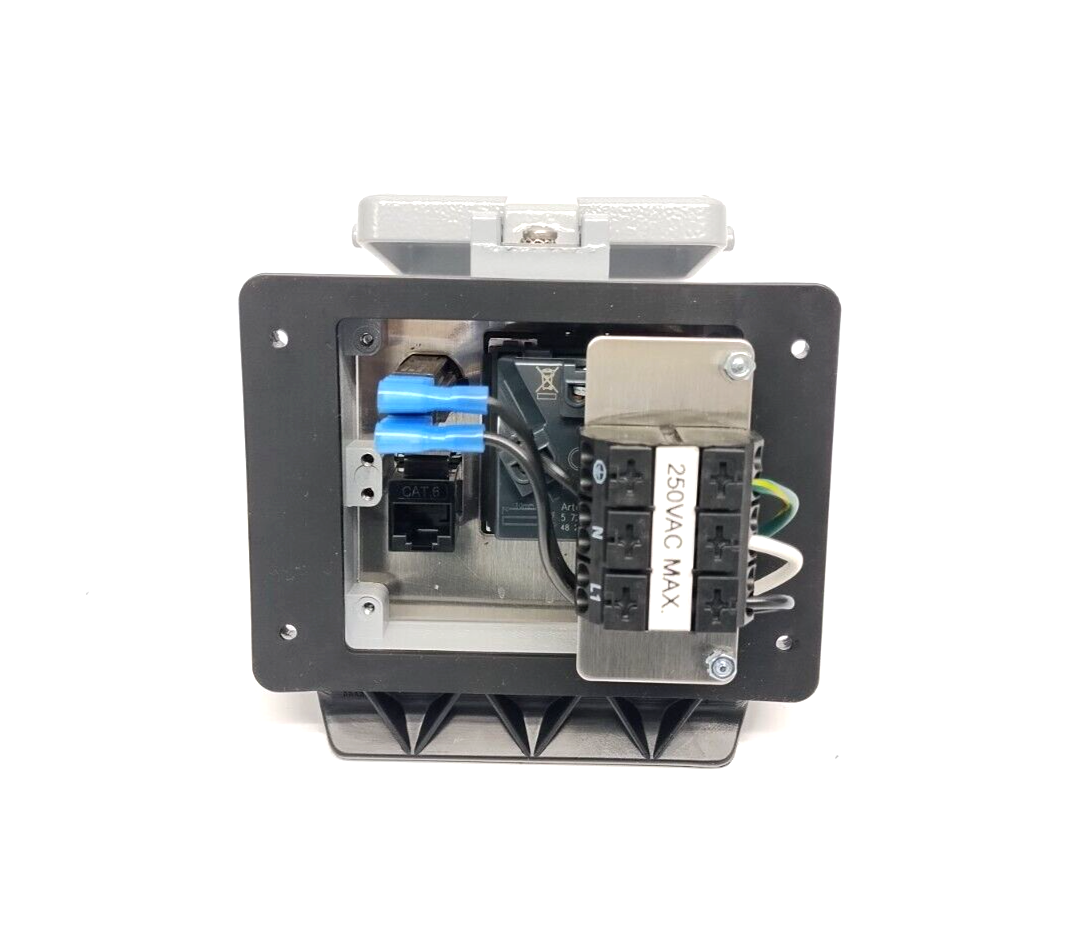 Mencom DCH1-RJ45-R-32 Panel Interface Connector, China 10A Outlet, RJ45 - Maverick Industrial Sales