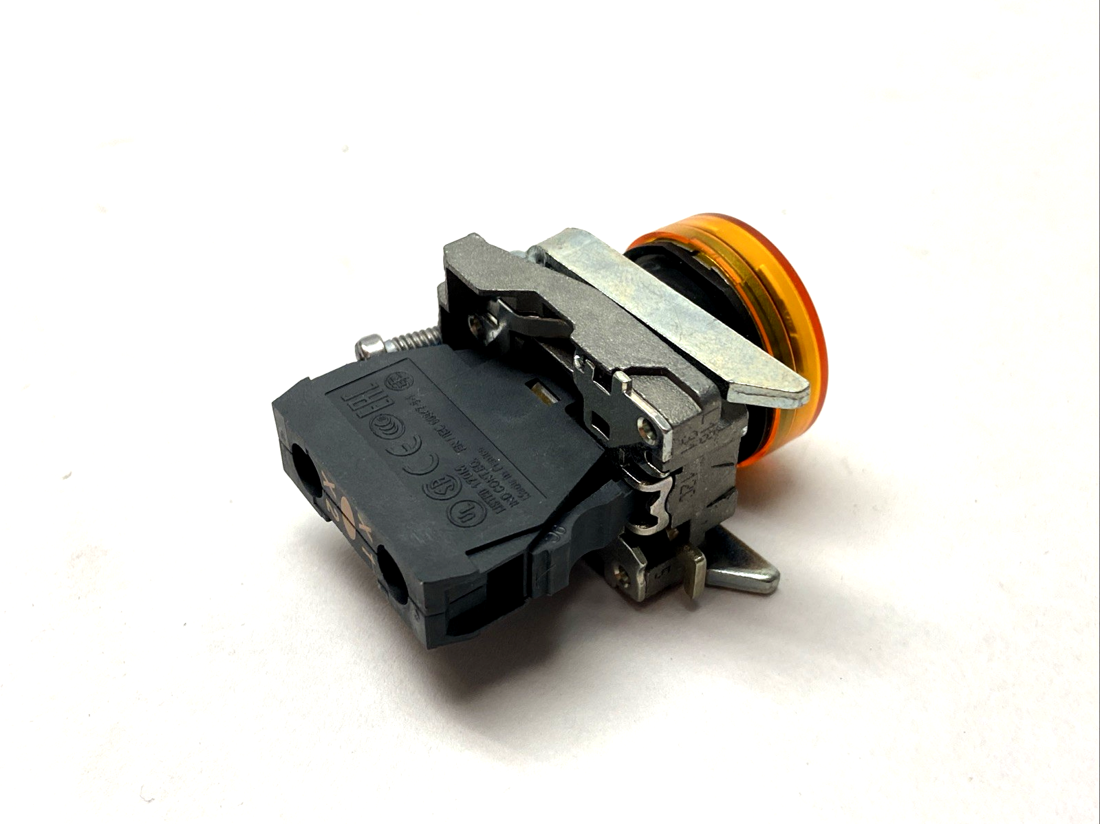 Schneider Electric XB4BVB5 Pilot Light Harmony XB4 Metal Orange 22mm - Maverick Industrial Sales