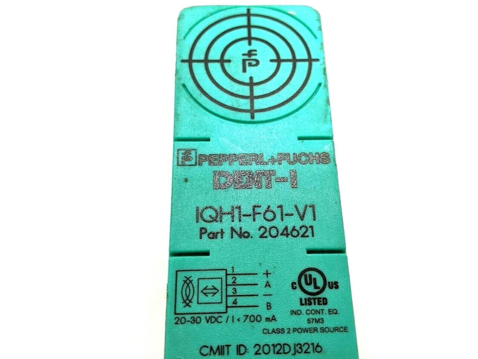 Pepperl+Fuchs IQH1-F61-V1 DENT-I Read/Write Head 204621 CRACKED MOUNTING HOLES - Maverick Industrial Sales
