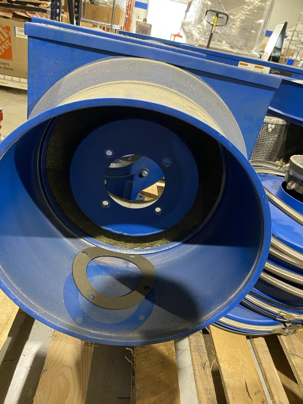 E-500 | Lot of 9 Donaldson Torit Centrifugal Mist Separator with Parts. For Repair - For parts or not working - Maverick Industrial Sales