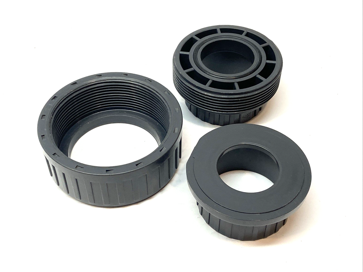 Schedule 80 PVC-U Union Fitting 2-1/2" OD, 2" ID DN50 - Maverick Industrial Sales