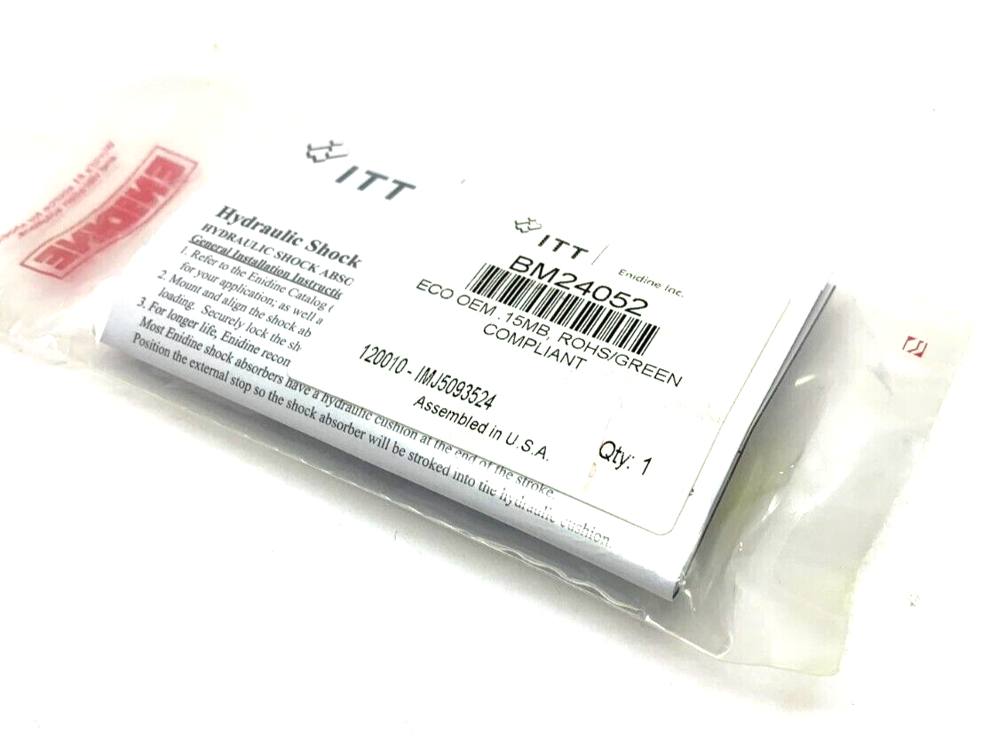 Enidine ITT BM24052 Hydraulic Shock Absorber ECO-OEM.15MB - Maverick Industrial Sales
