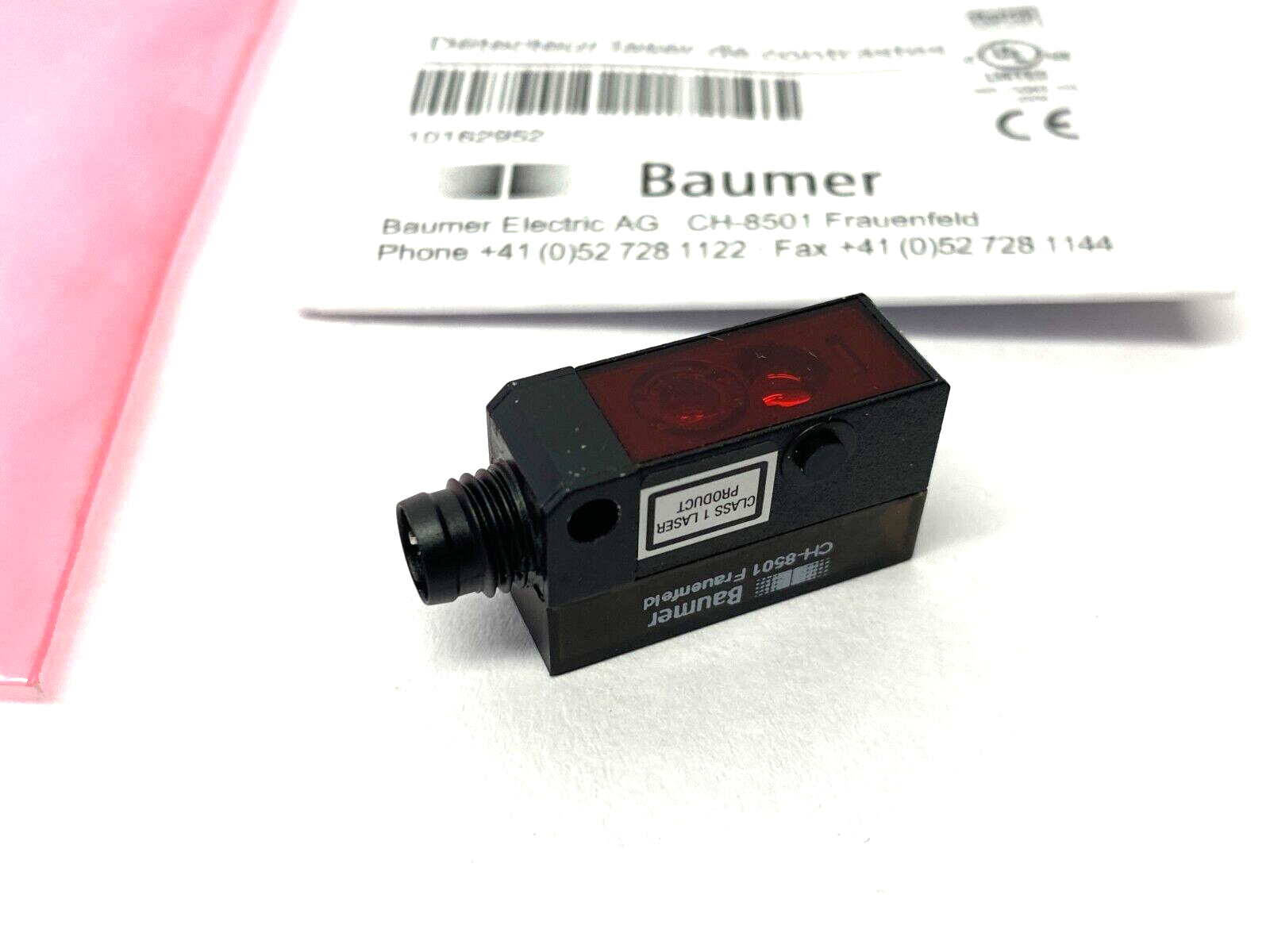 Baumer OZDK 10N5150/S35A Miniature Diffuse Contrast Sensor 3~150mm 10162952 - Maverick Industrial Sales