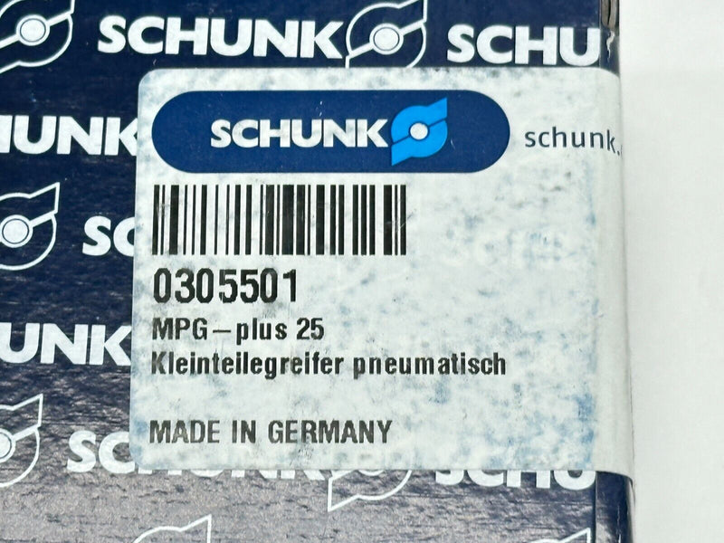 Schunk MPG-Plus 25 Pneumatic Gripper For Small Components 305501 - Maverick Industrial Sales