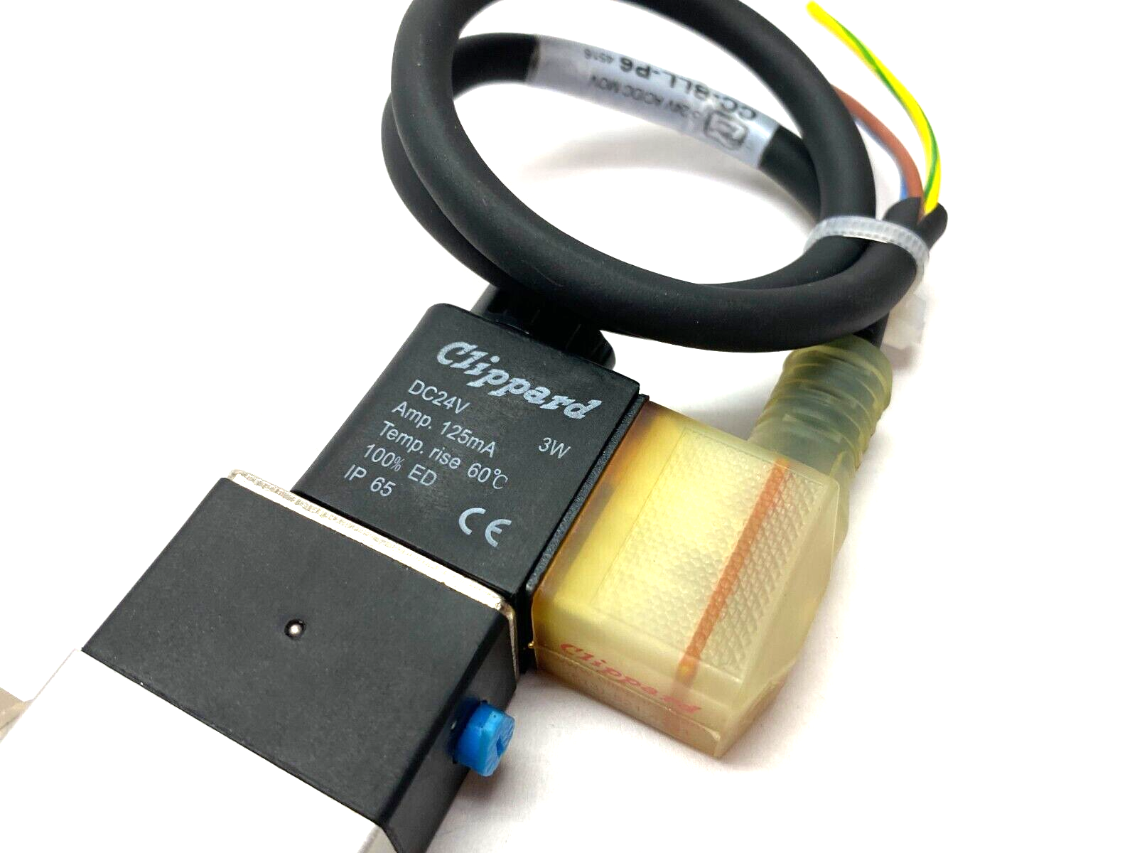 Clippard MME-32QES Maximatic Spring Return Solenoid Valve 3-Way 2-Pos - Maverick Industrial Sales