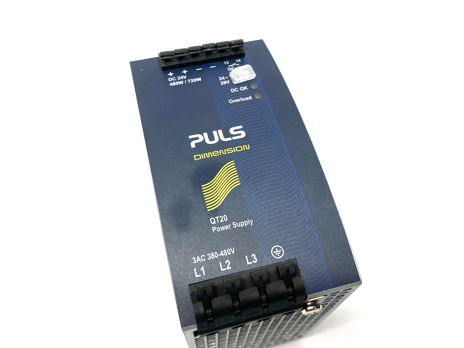 QT20.241 | Puls Dimension Power Supply 3-Phase 24V, 20A, 480W - Used - Maverick Industrial Sales
