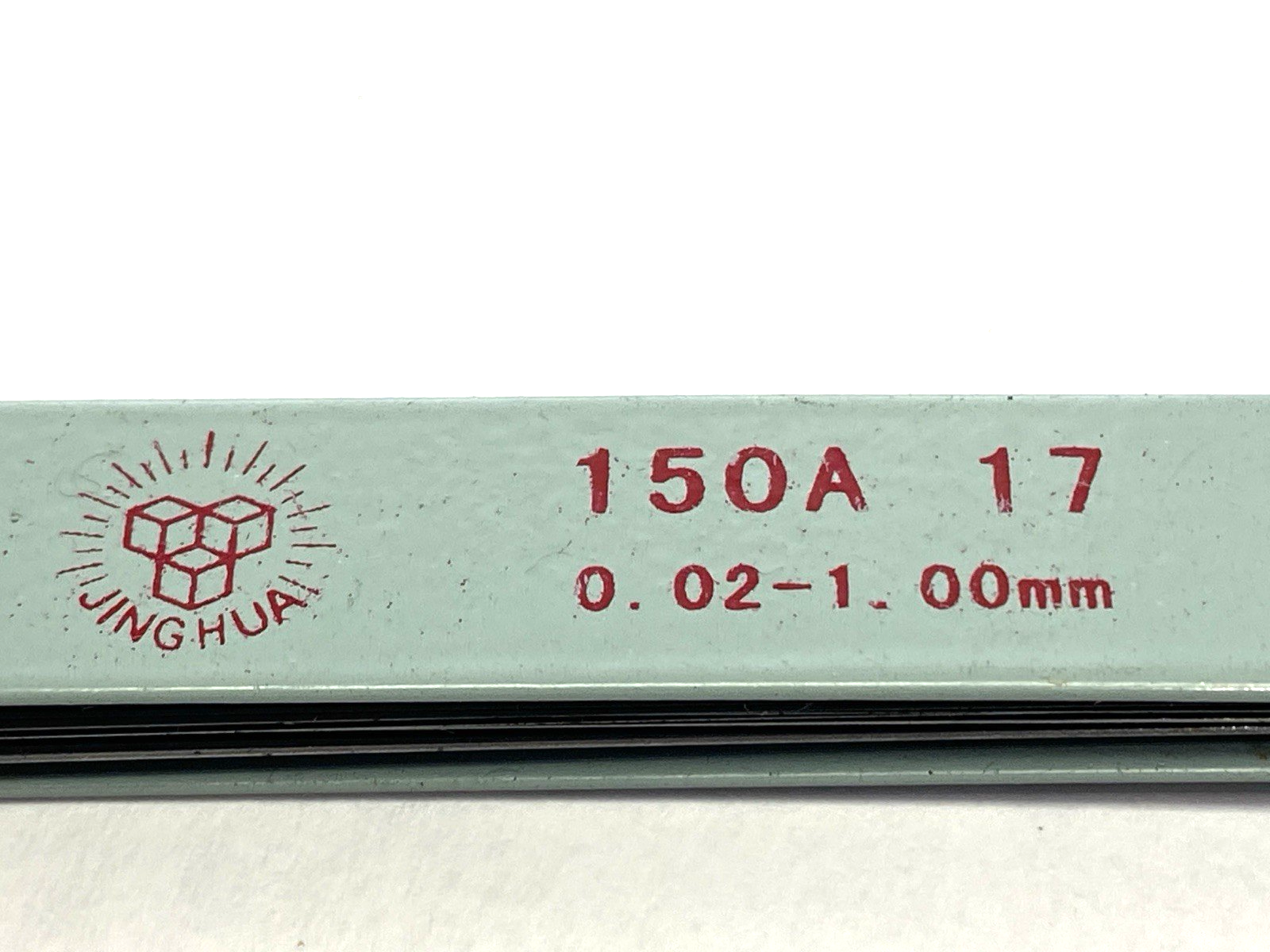 Jinghua 150A 17 Precision Stainless Steel Gap Gauge MISSING 6 BLADES - Maverick Industrial Sales