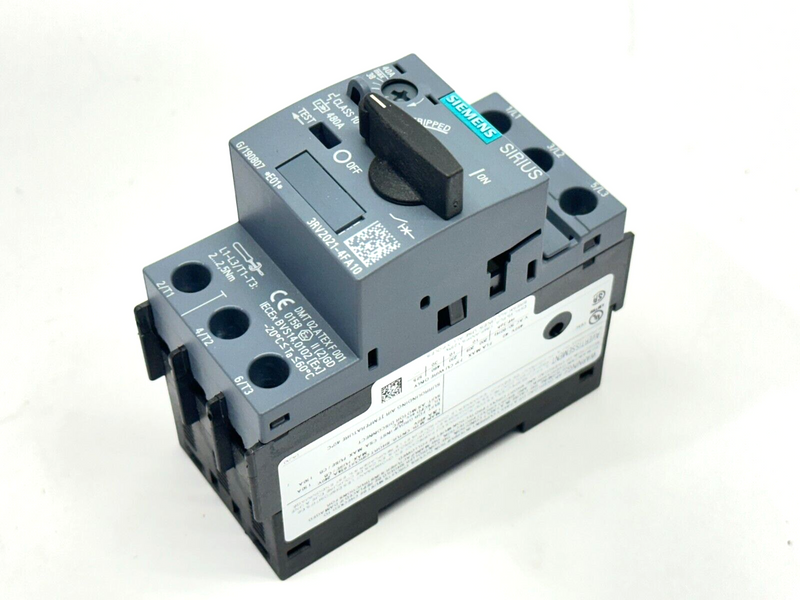 Siemens 3RV2021-4FA10 Sirius Motor Protection Circuit Breaker 34-40A 480V - Maverick Industrial Sales