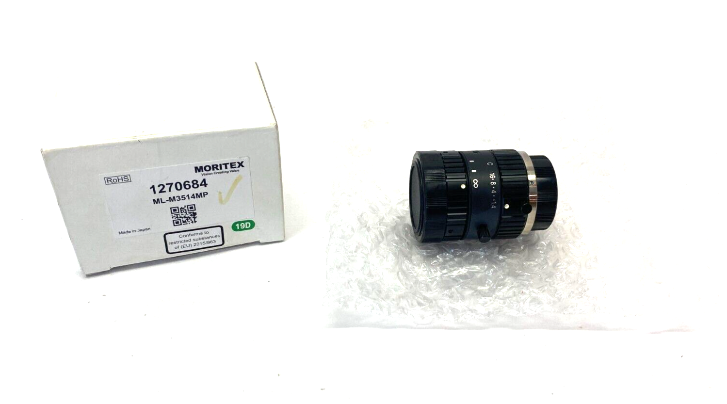Moritex ML-M3514MP Mega-Pixel CCTV Camera Lenses 35mm Focal Distance 1270684 - Maverick Industrial Sales