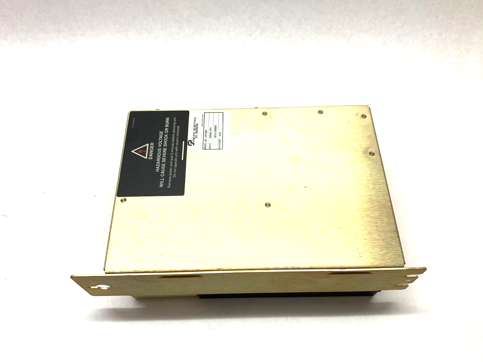 Pacific Scientific 47075601 Single-Axis Brushless Servo Drive 230VAC 3-Ph Input - Maverick Industrial Sales