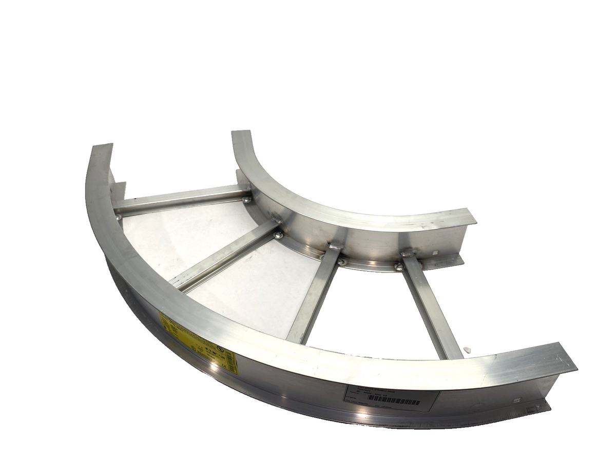 Eaton 4A-12-90HB12 B-Line 90 Deg. Bend Cable Tray 4" H x 21.0625" L x 12" W - Maverick Industrial Sales
