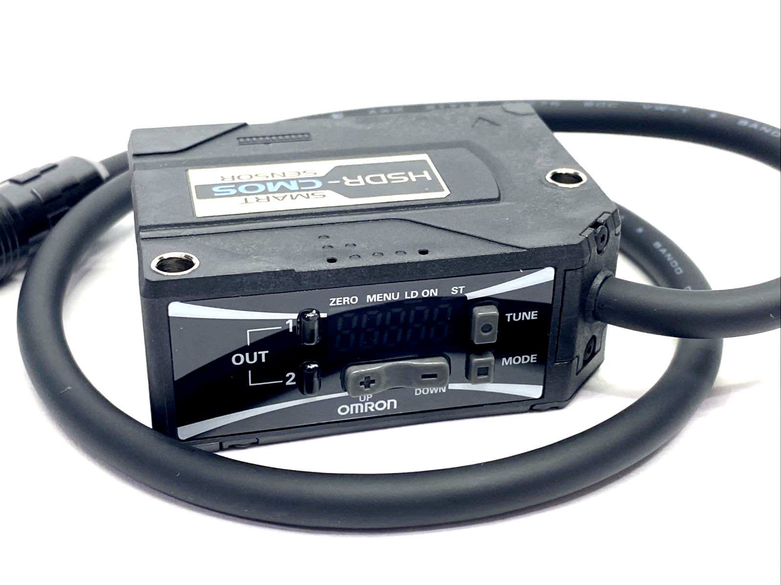 Omron ZX1-LD300A66 Laser Displacement Sensor, 0.5m Pigtail Connector, NPN - Maverick Industrial Sales