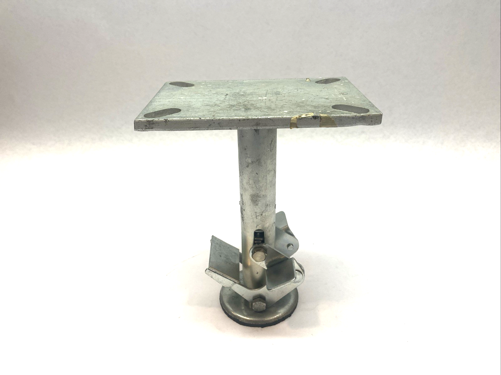 90LF0680 | Albion Heavy Duty Floor Lock For 6" Casters 8" Height Foot Pedal - Used - Maverick Industrial Sales