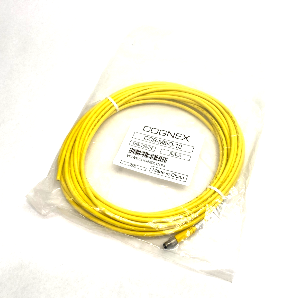 CCB-M8IO-10 | Cognex Breakout Cable Single Ended 185-1054R - New – Open Box - Maverick Industrial Sales
