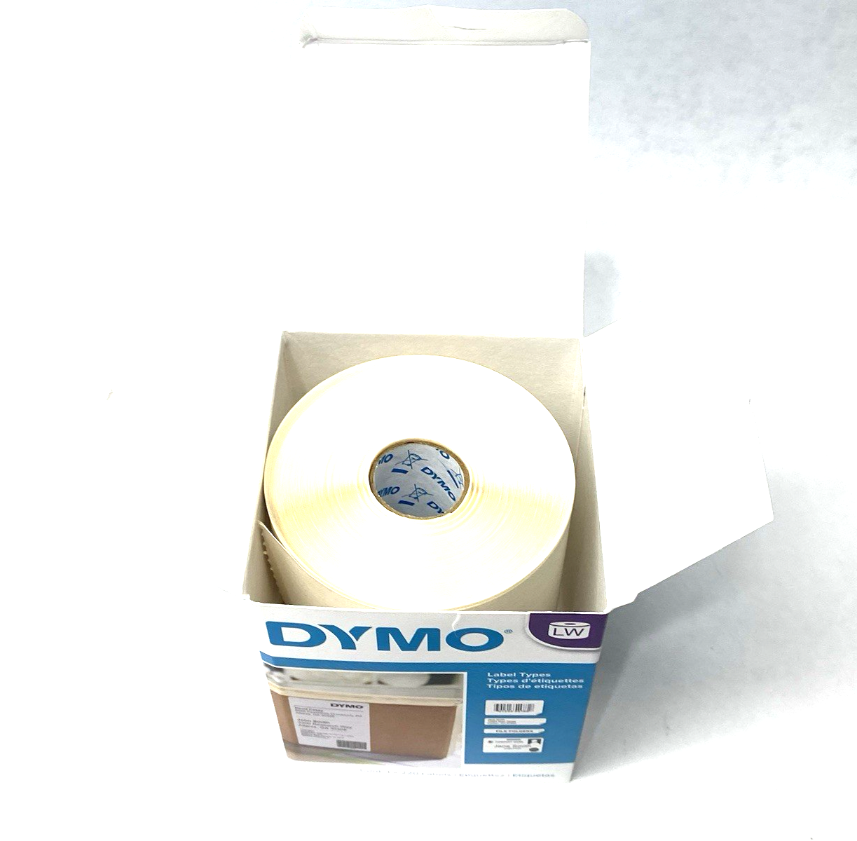 | Dymo 1744907 Authentic Direct Thermal Labels 4XL 4" x 6" (1) Roll of 220 White - New – Open box - Maverick Industrial Sales