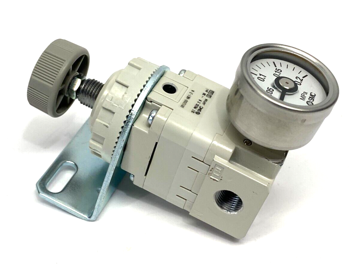 SMC IR1200-N01-Z-A Zero Bleed Precision Regulator 2.9~30psi Set Press 1/8" NPT - Maverick Industrial Sales