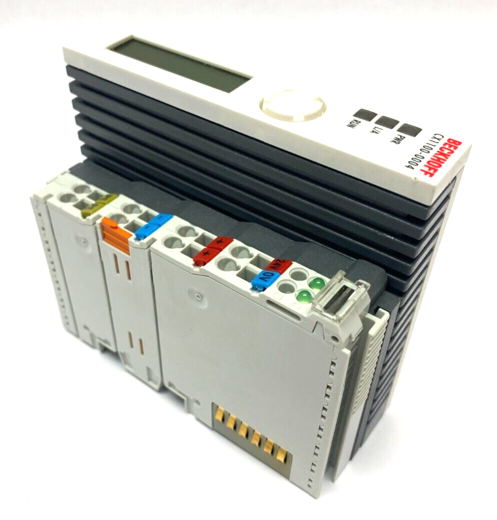 Beckhoff CX1100-0004 Power Supply and I/O Interface Unit HW 2.5 24VDC - Maverick Industrial Sales
