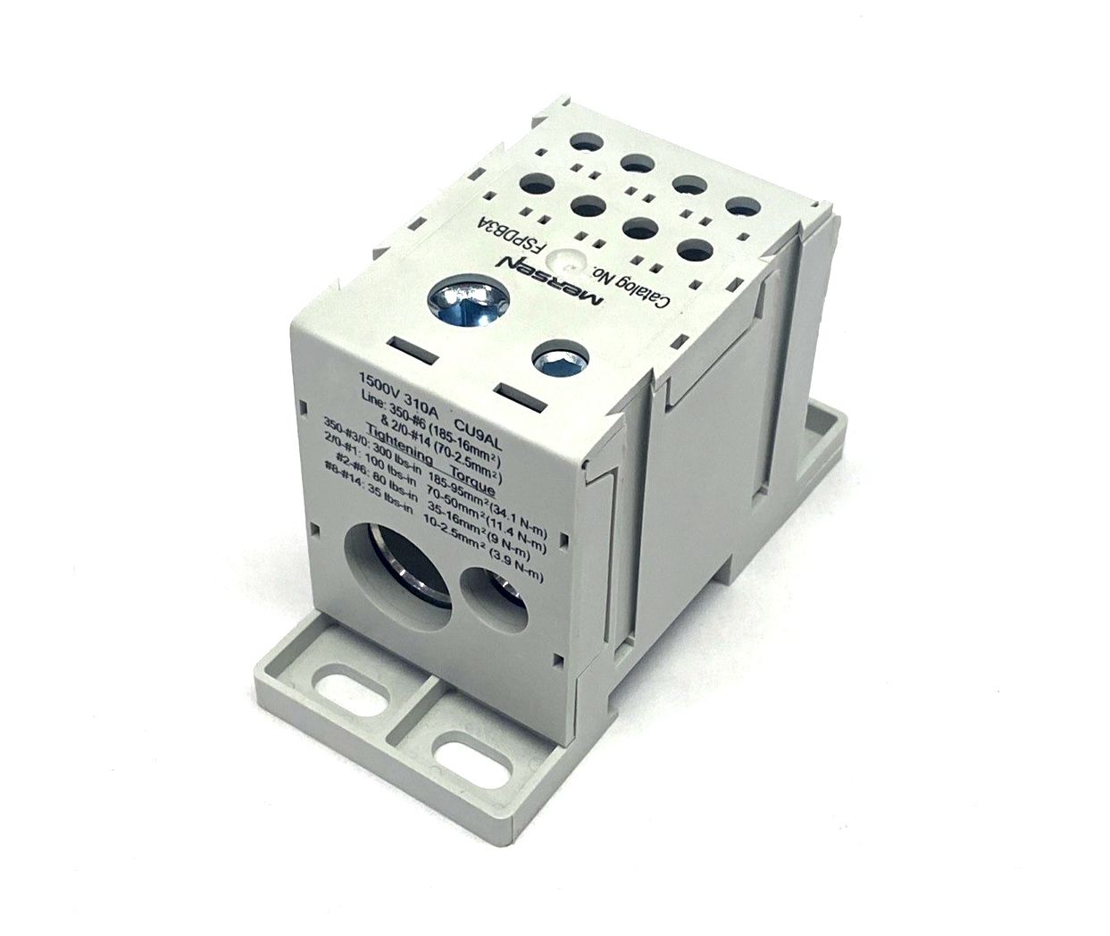 Mersen FSPDB3A Power Distribution Block - Maverick Industrial Sales